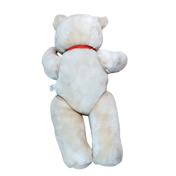 15" Jointed Tan Plush Stuffed Teddy Bear Posable Craft Vintage 1990s Kel-Toy - Picture 2 of 8